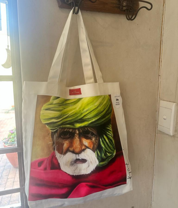 Tote Bag Green Turban